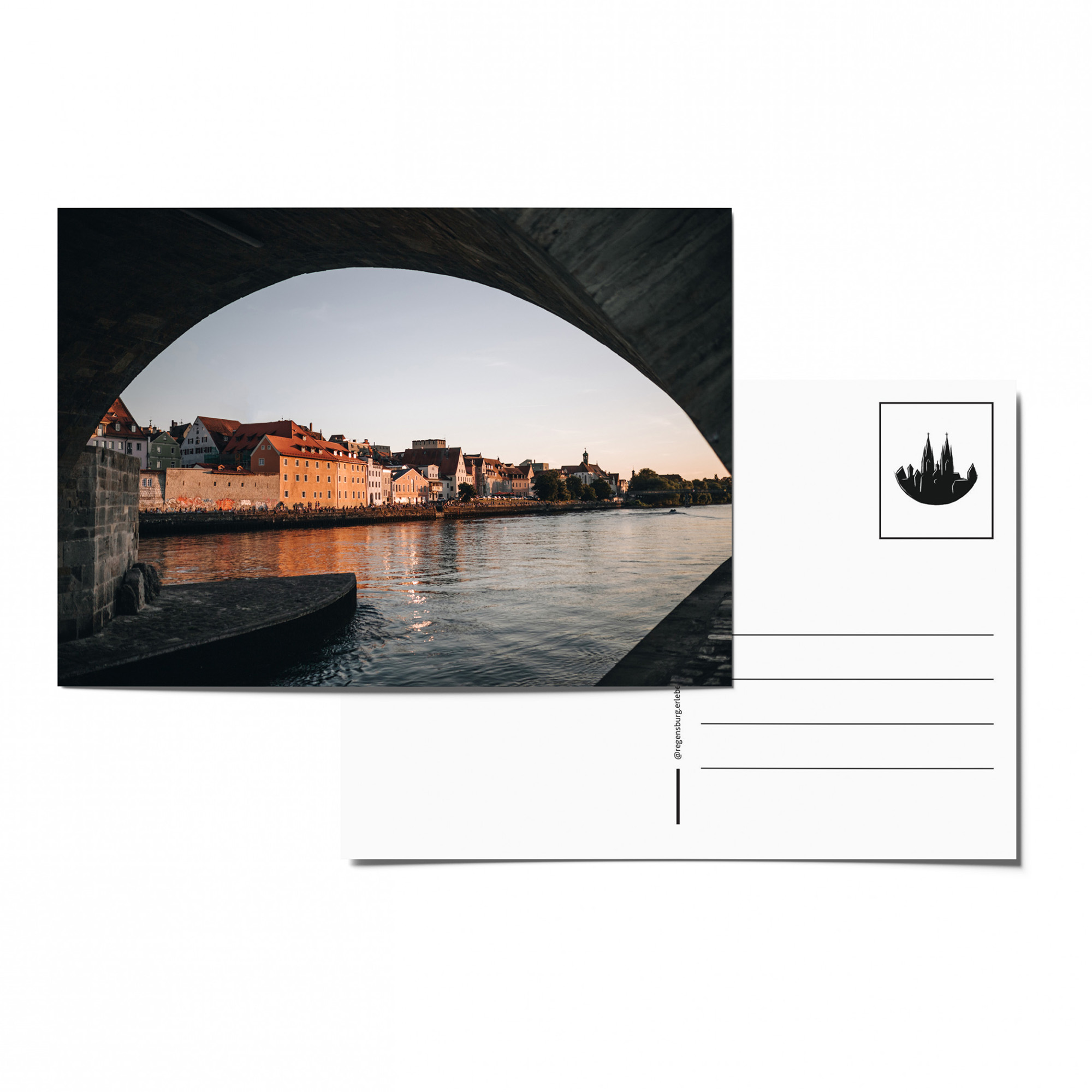 Postkarte 'Steinerne Brücke'