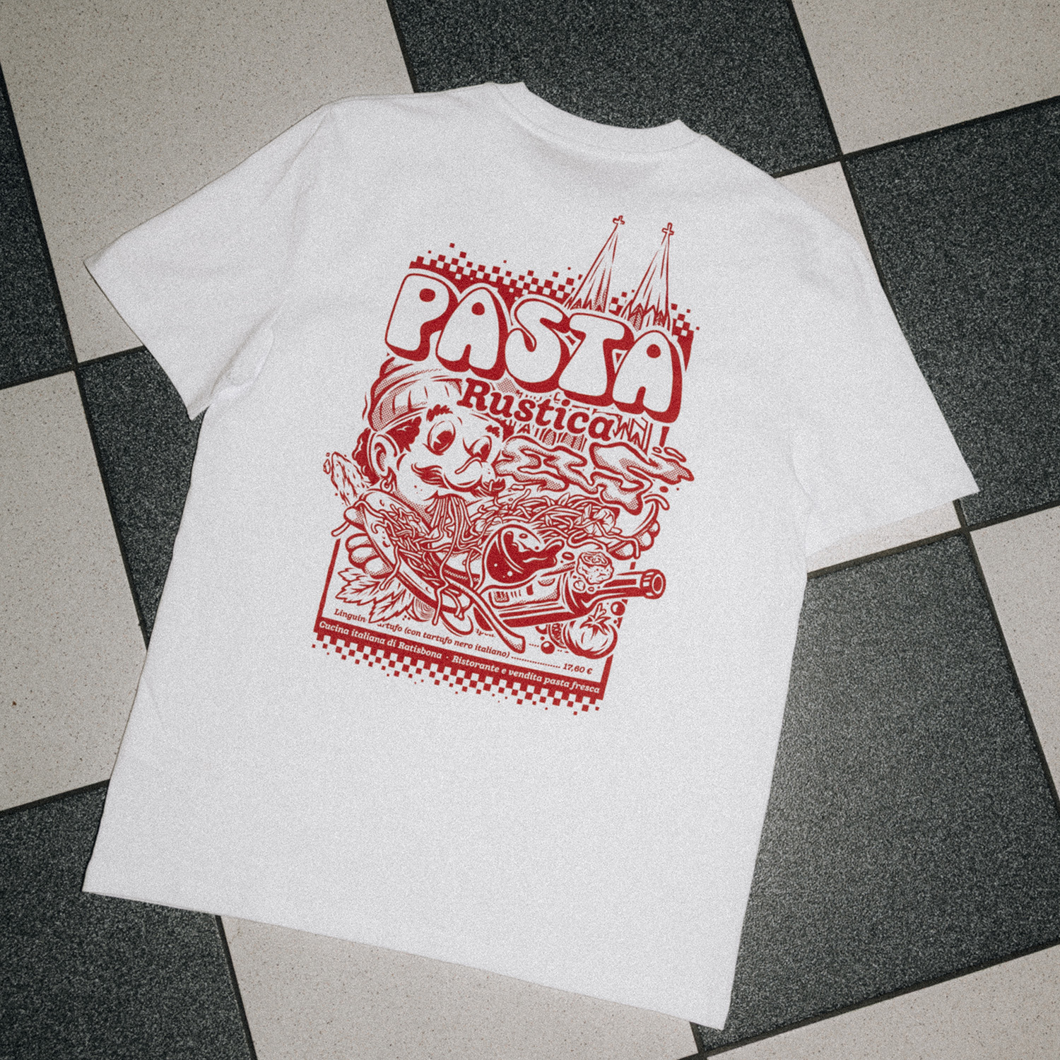 T-Shirt 'Pasta Rustica'